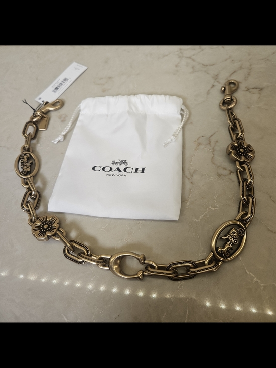 Coach Handbags - Coach - Horse and Carriage Chain Strap - Brass
